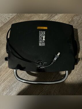 Lean Mean Fat Grilling Machine Electric Grill - Black